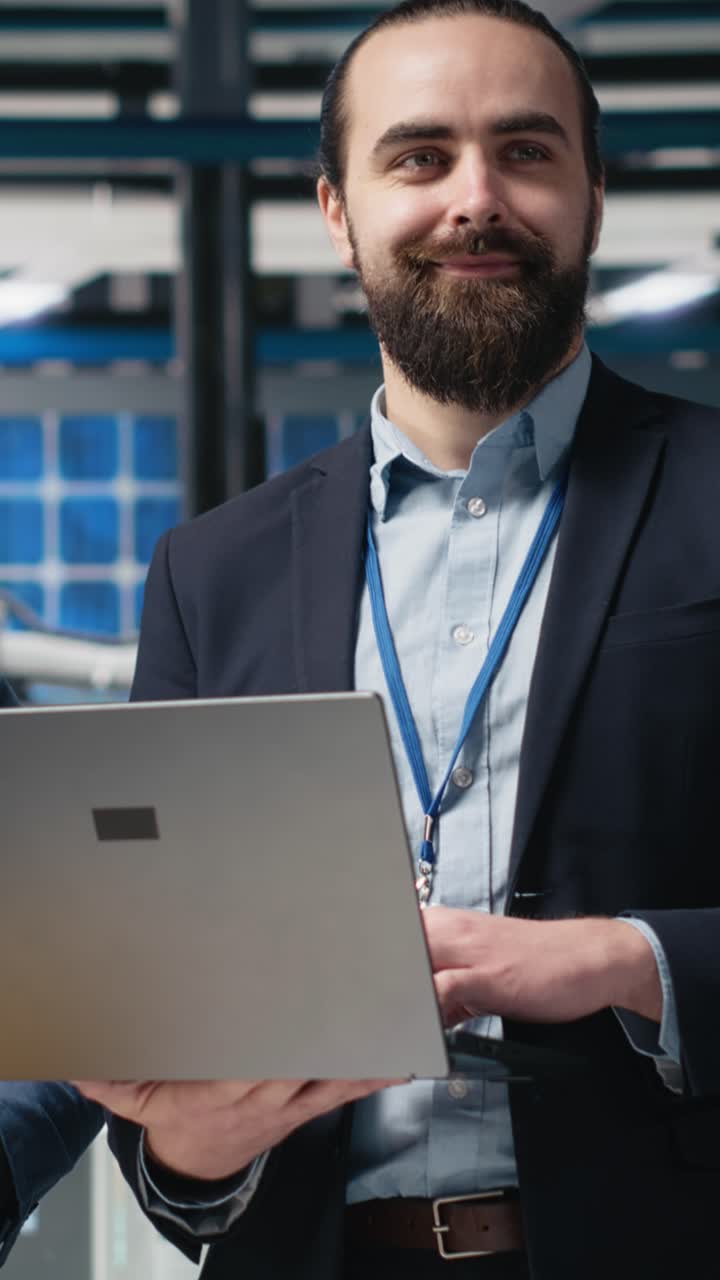 Vertical Video Team of diverse analysts consultants reviewing data and checklists