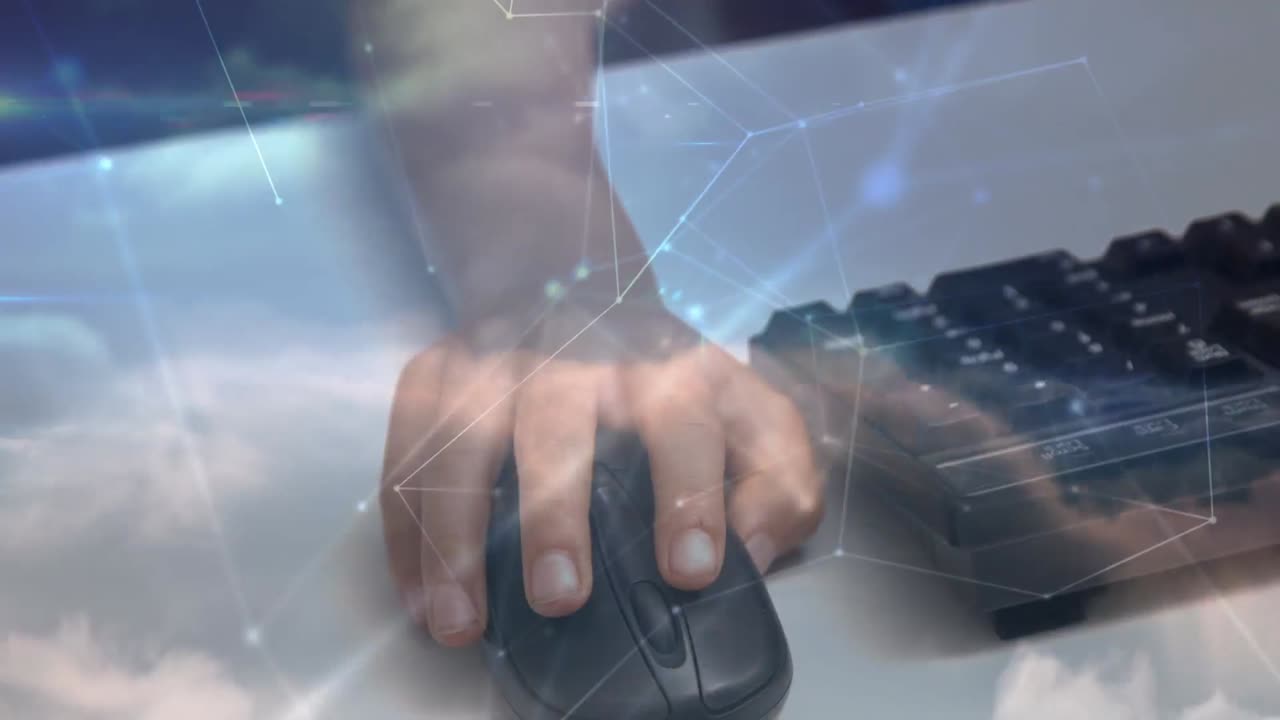 animación de la red de conexiones sobre el alumno afroamericano utilizando la computadora