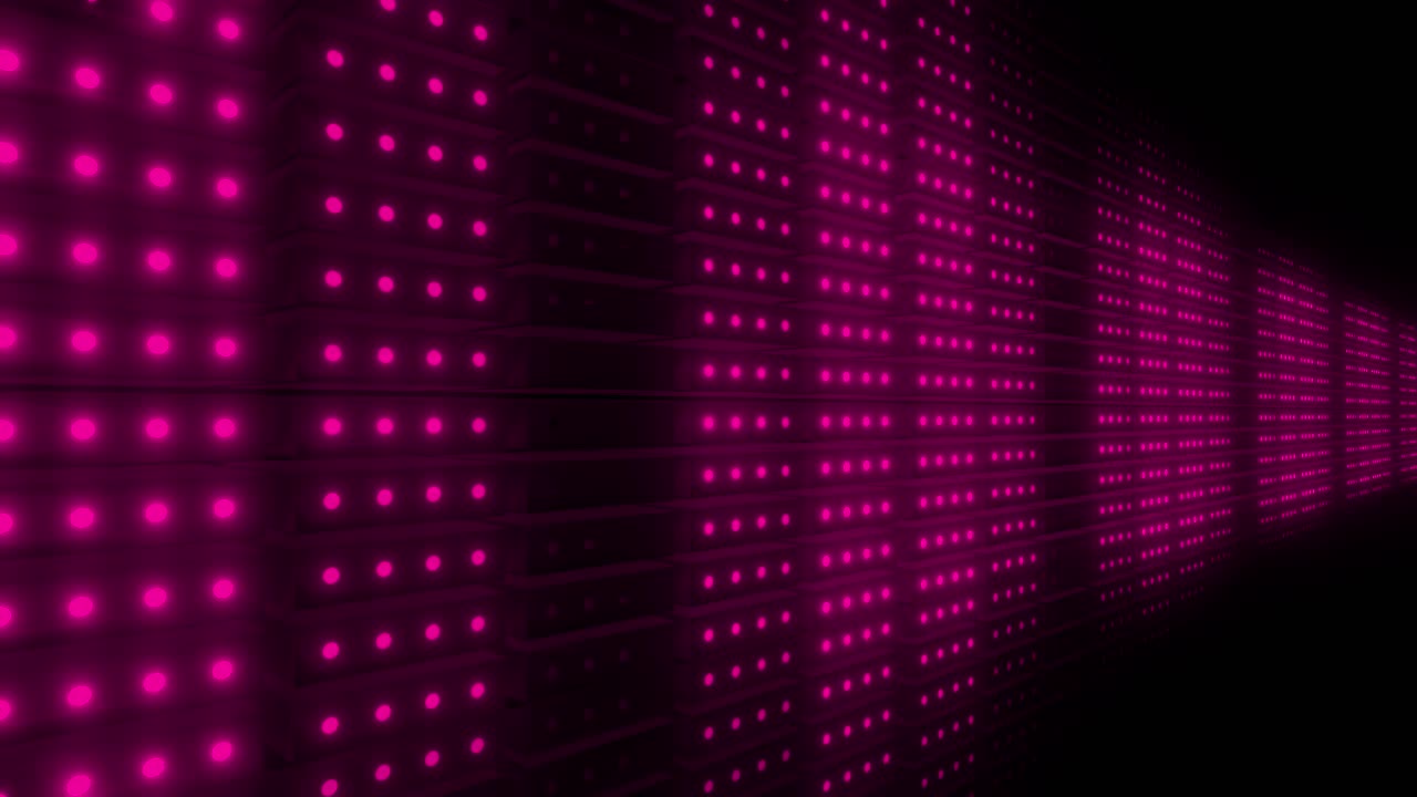 Pink Light Tunnel