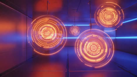 futuristic abstract technology background