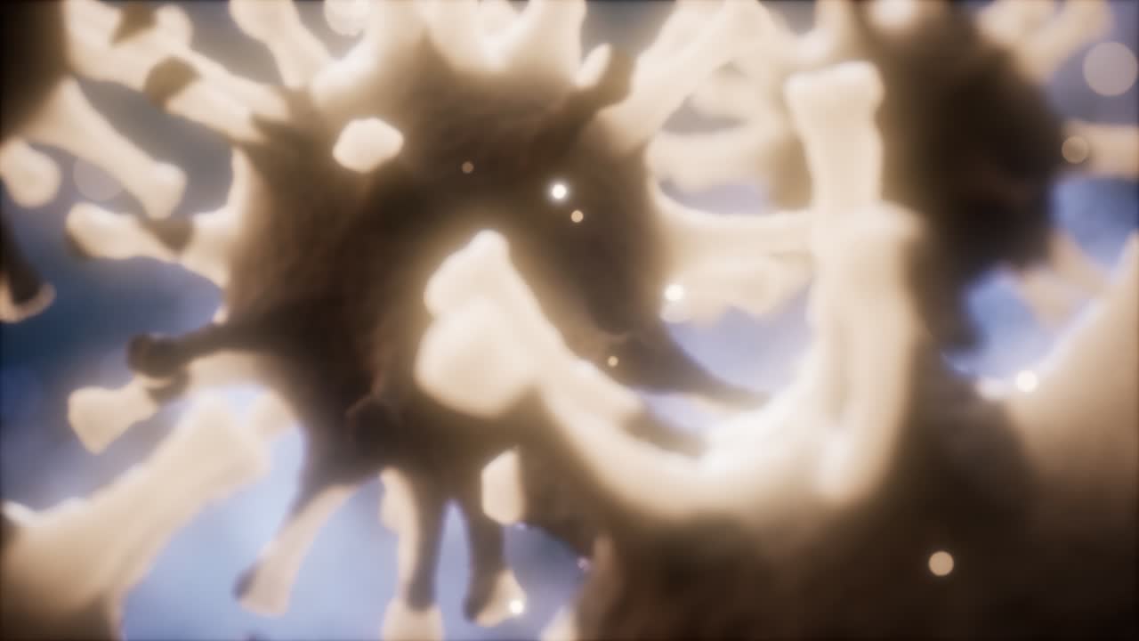 concepto de virus respiratorio coronavirus ncov