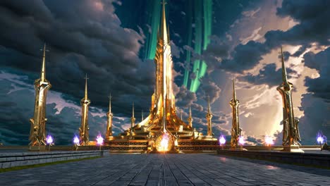 golden tower of the gods