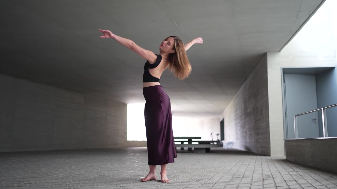 Dynamic dance movement in urban space a vibrant intersection of art creativity and performance