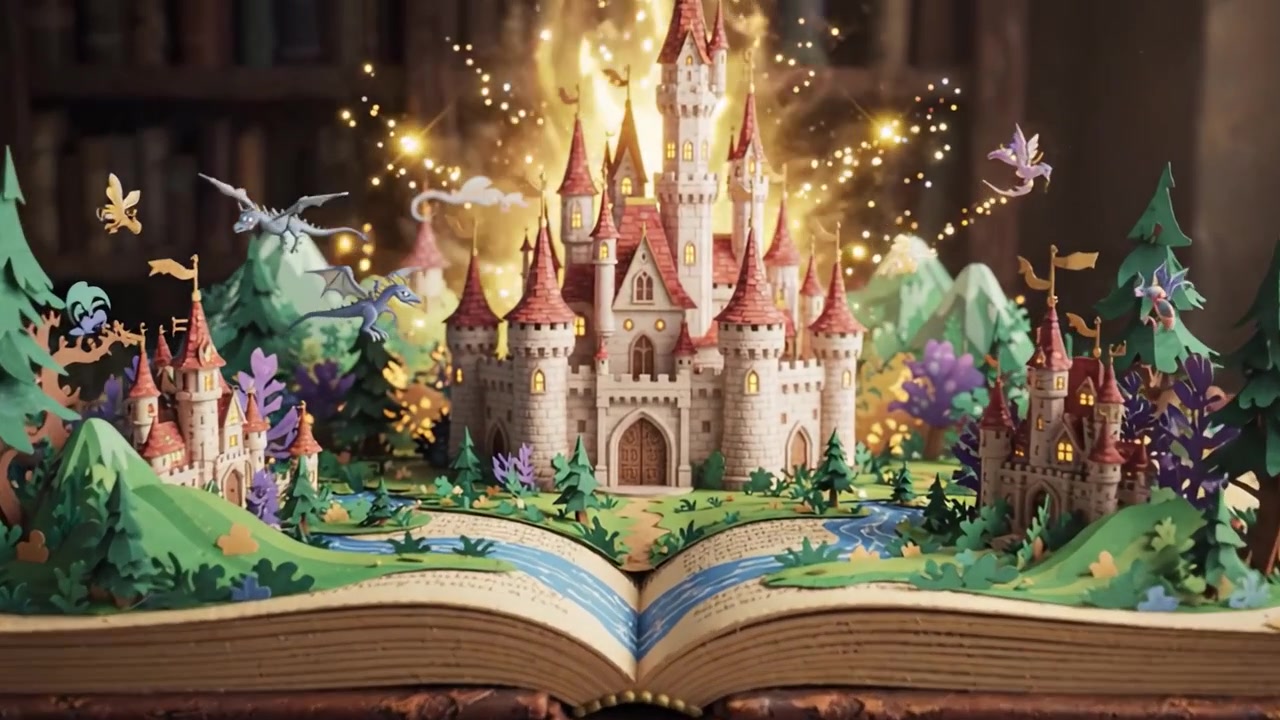 Uma Jornada de Tomos Enigmáticos a Castelos Encantados: Explorando os Reinos Fantásticos de Magia e Maravilha em uma Experiência de Livro de Histórias Cativante