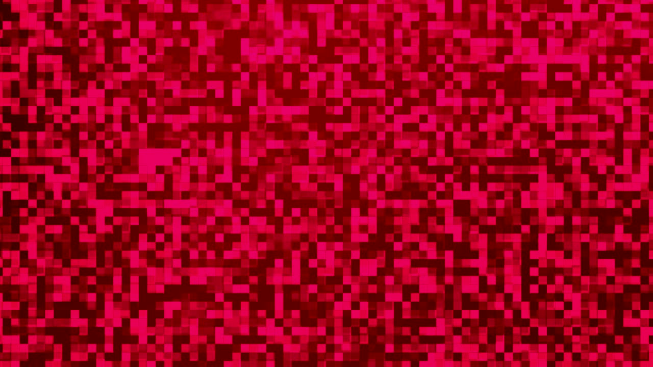 fondo de movimiento de píxeles rojos abstractos