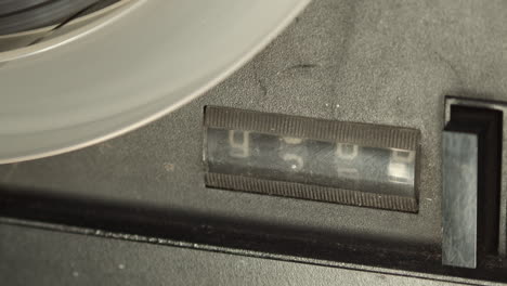 Rewinding-tape-recorder,-closeup-view-of-counter-with-spinning-numbers