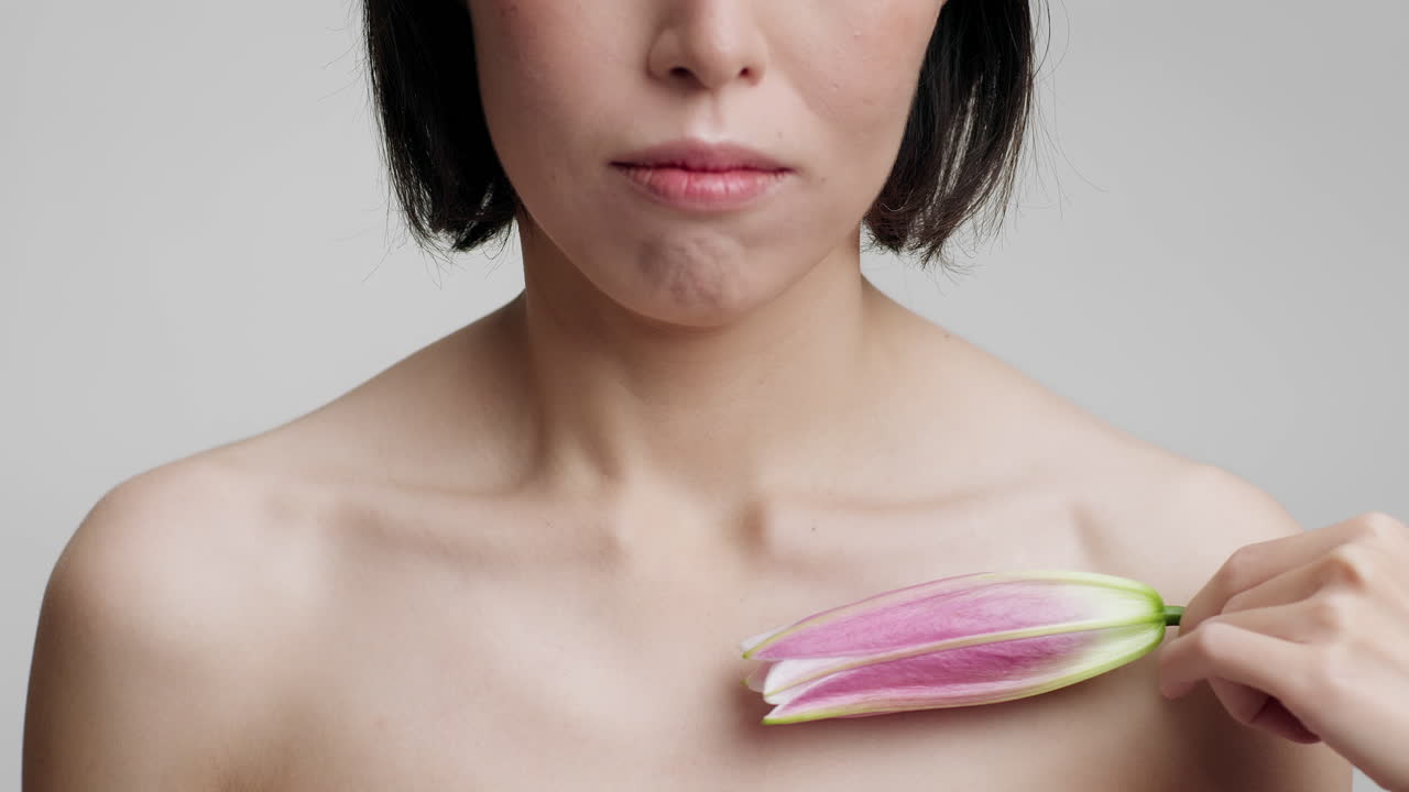 꽃을 가진 여자