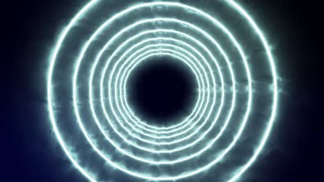 3d circle tunnel animation motion graphics