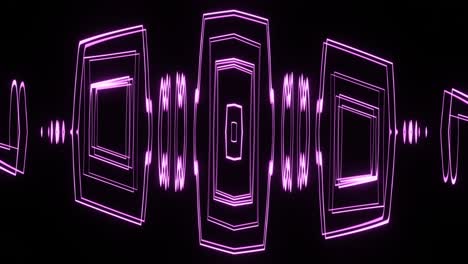patrón pulsante abstracto para la música
