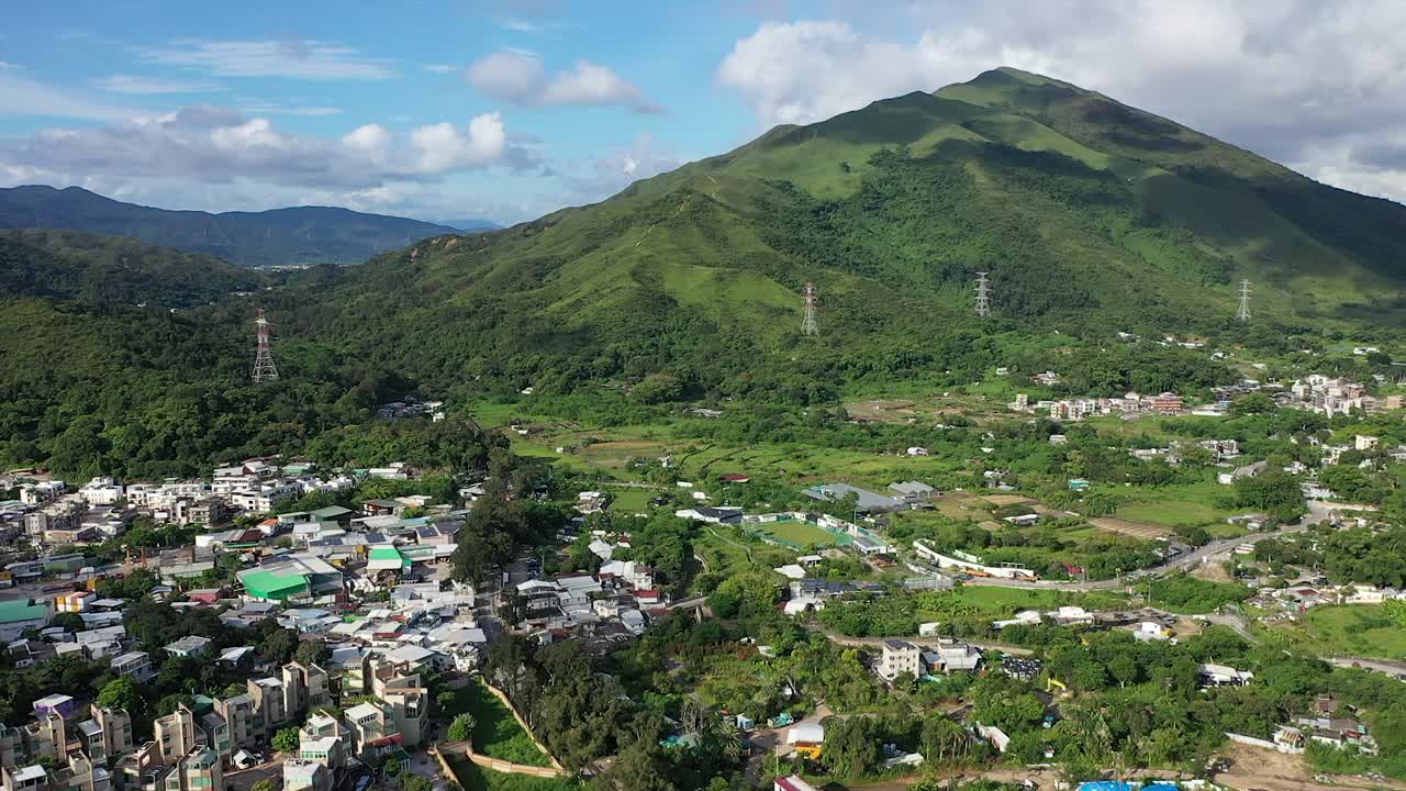 edificios residenciales privados de sheung shui en la zona rural de hong kong