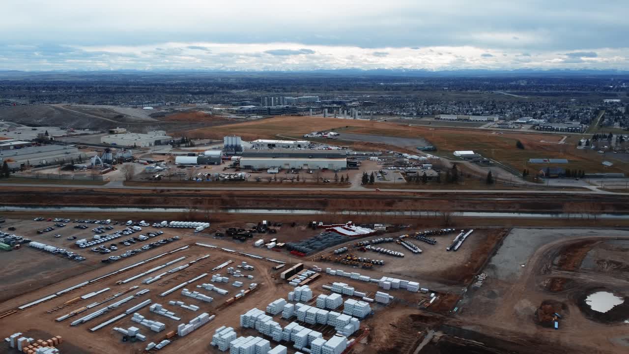 Construction Site in the Riverbend Community, Calgary – May 2025