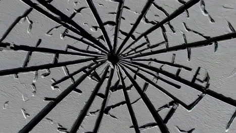 abstract shattered glass pattern