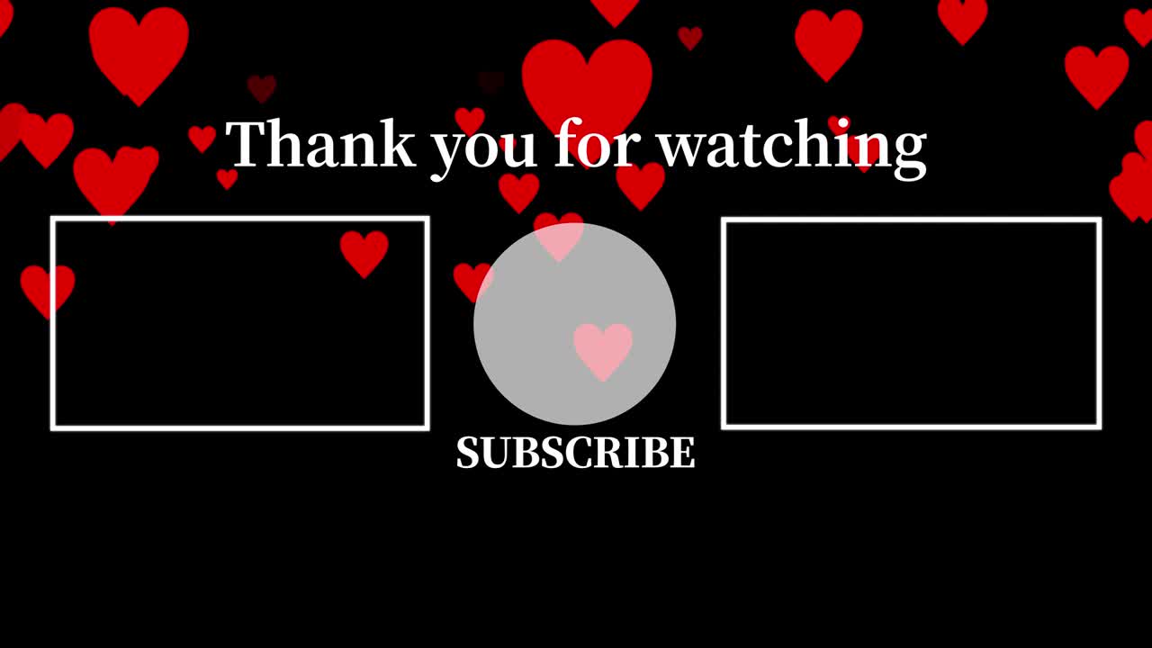 마크 그라데이션 입자, 엔드 카드, 엔딩 스크린, 모션 그래픽