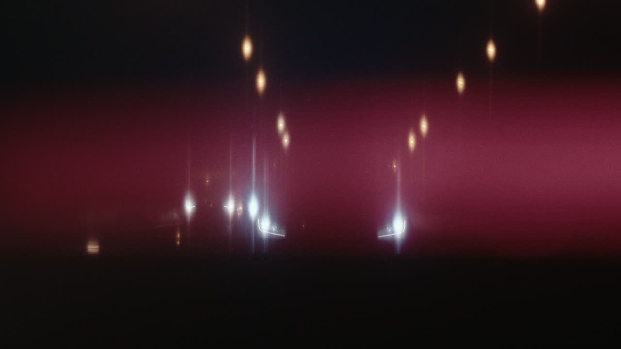 Nighttime Car Lights