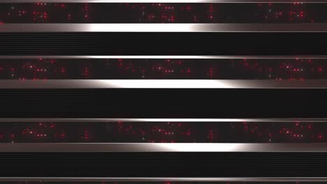 metallic background with red dots