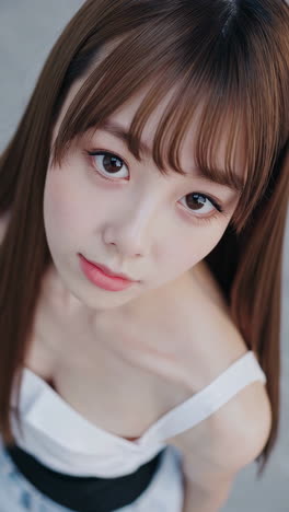 portrait of a young woman