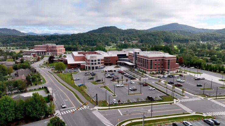ritiro aereo del sistema sanitario regionale degli appalachi a boone nc, north carolina, ospedale del sistema sanitario dell'unc