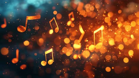 abstract music background