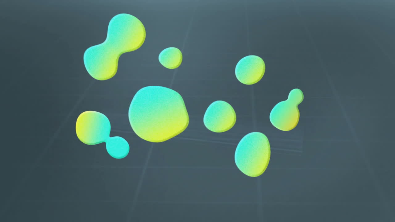 Animation of glowing over financial processing