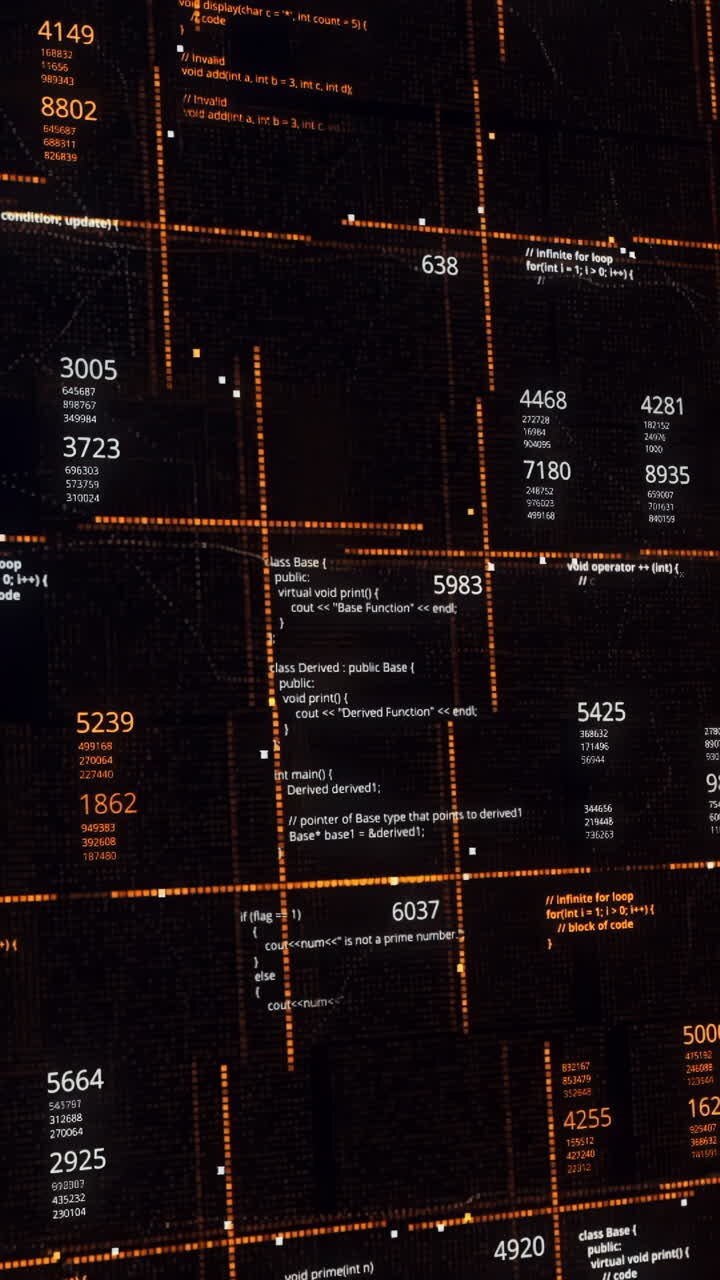 Computer Code Display