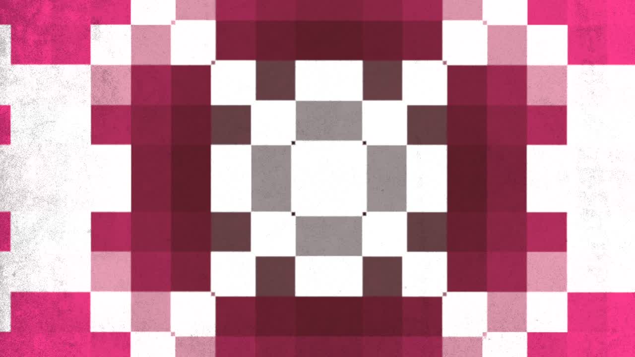 un patrón de cuadrados rojos y blancos