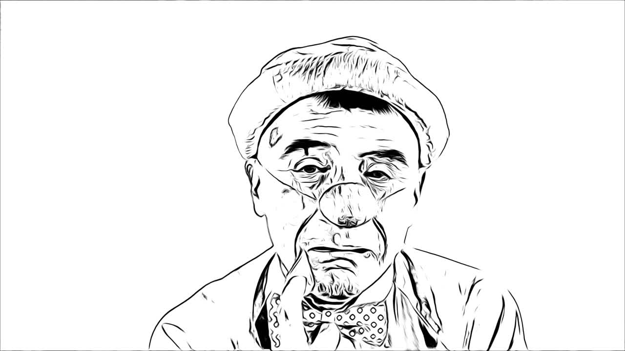 이모티콘 광대 만화