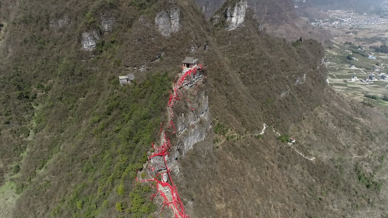 A temple on the mountaintop