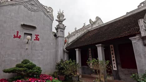 exterior view of historic temple architecture