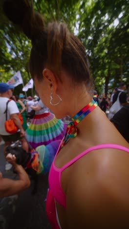 celebración del desfile del orgullo
