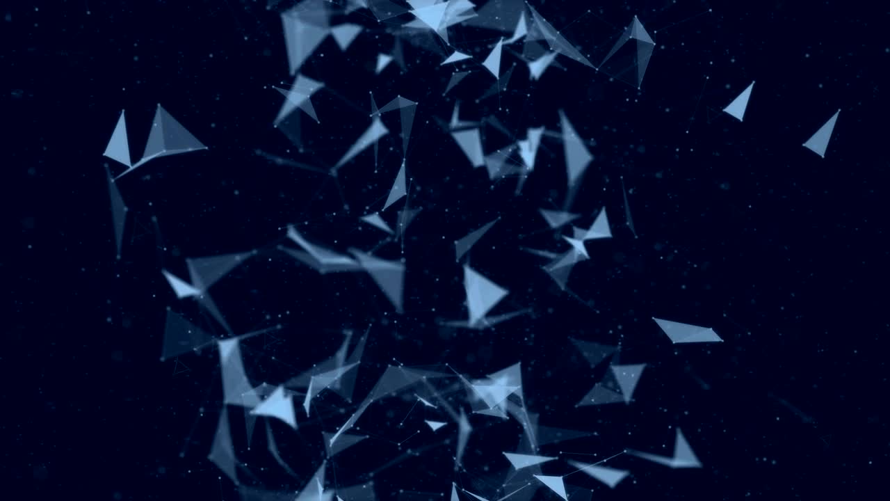 el fondo abstracto de la red del plexo azul.