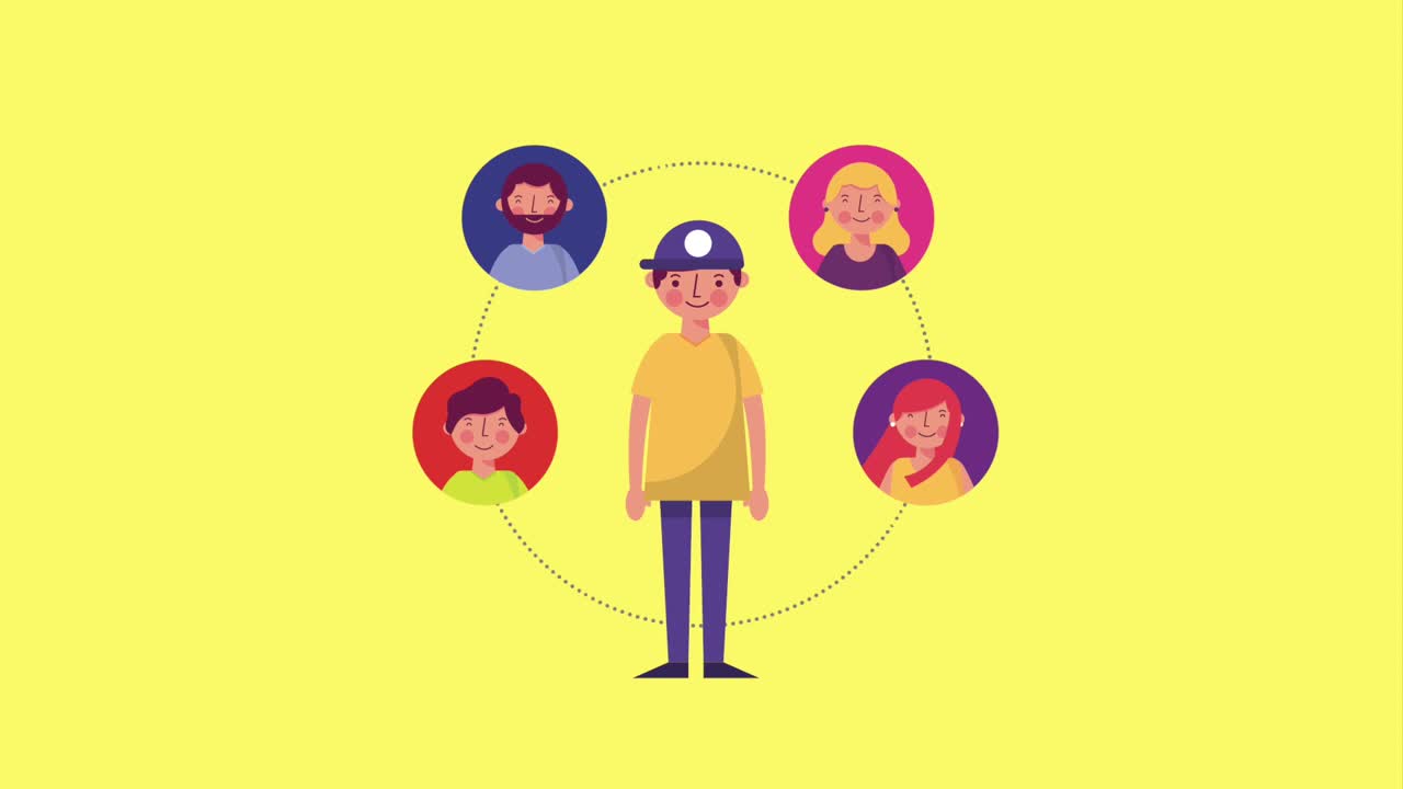 las personas, el personaje, el avatar.