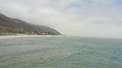 california coastline off of highway 1 near emma wood beach