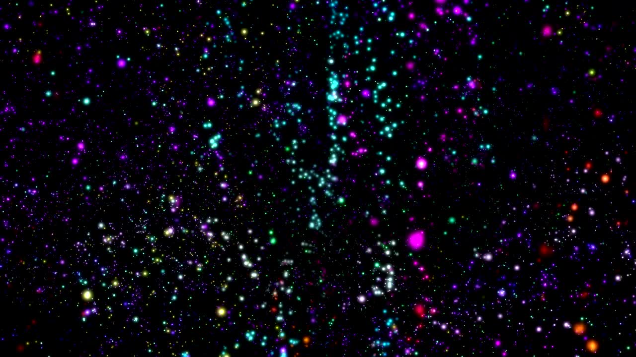 다채로운 반이는 입자 배경 루프