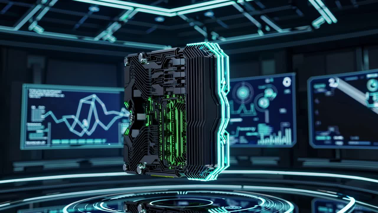 Futuristic Computer Hardware