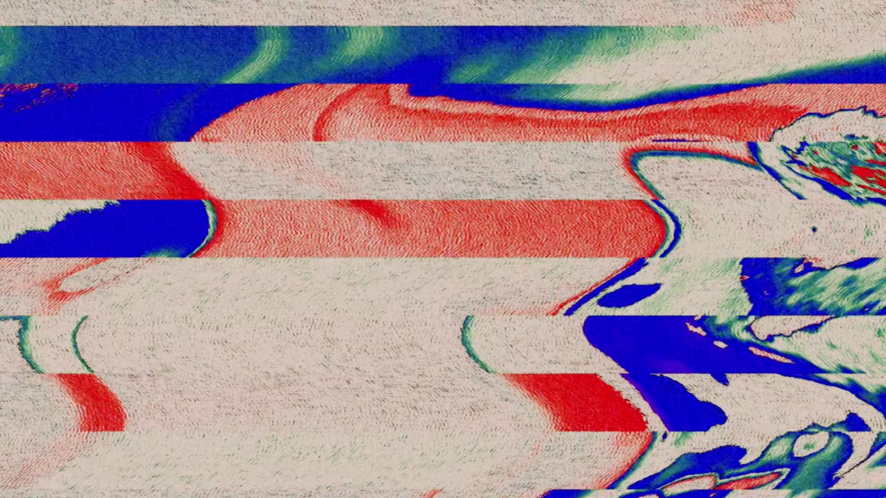 Casual system error neon futuristic noisy background