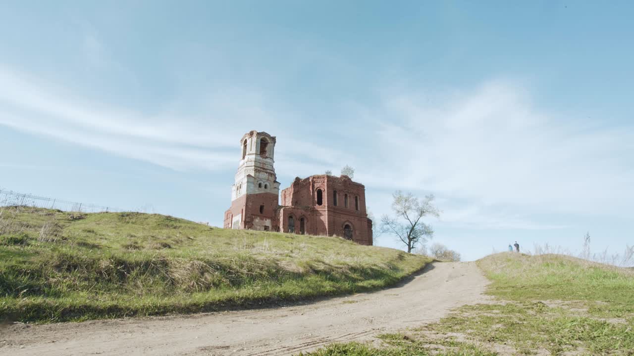 Abandoned Church on a Hill