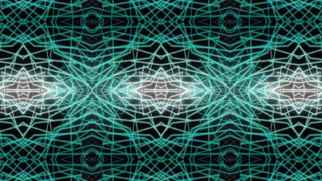 Moving kaleidoscope. 4K motion graphics