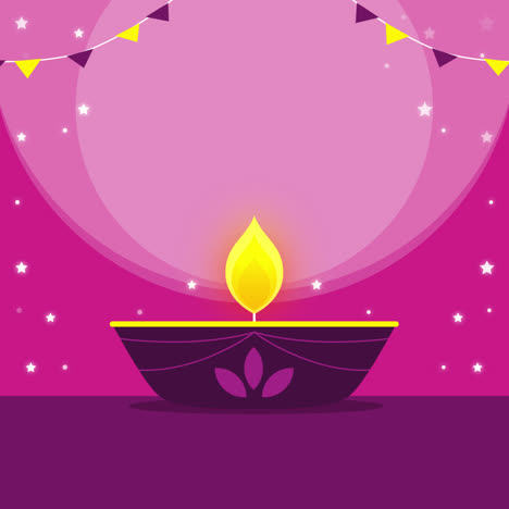 diwali diya illustration