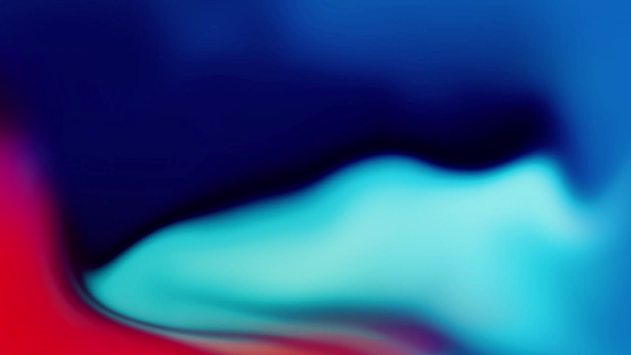 fondo de bucle de malla de gradiente de movimiento multicolor abstracto. arco iris de gradiente colorido patrón líquido 3d. ondas de fluido de gradiente holográfico