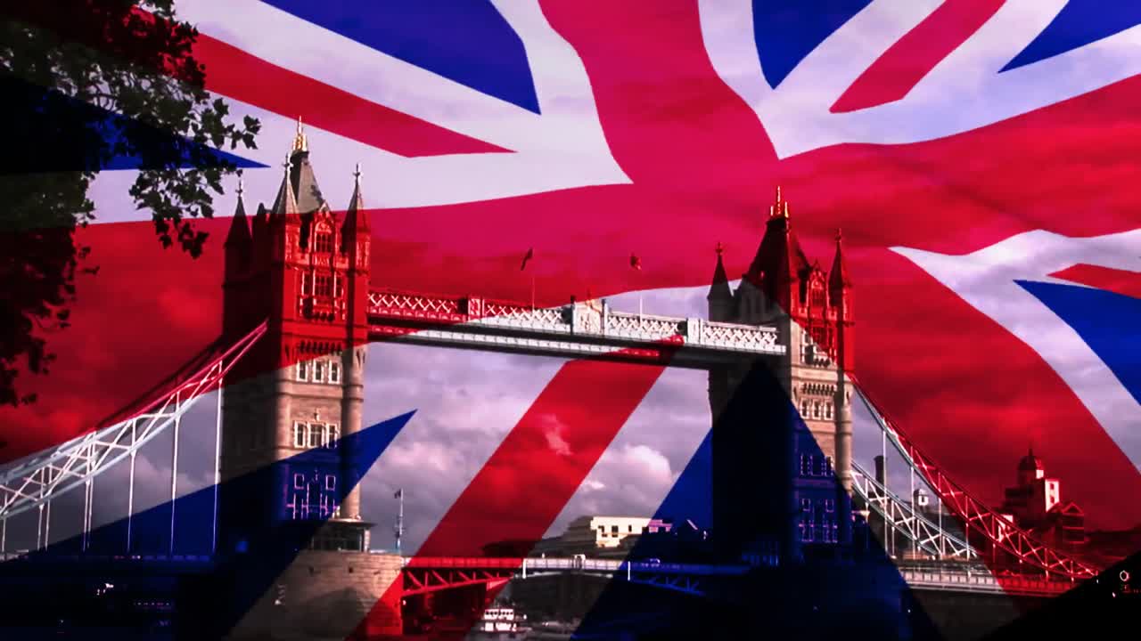 montaje de imágenes del reino unido