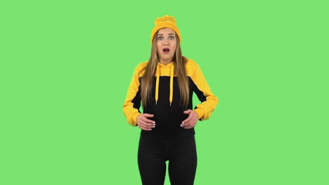 woman expressing surprise