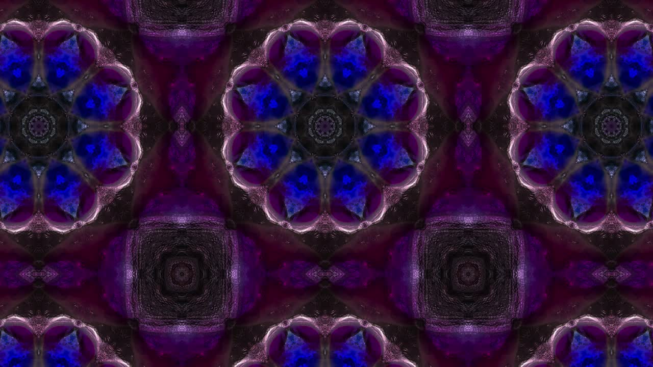 la animación abstracta, el fondo líquido, la hermosa película de pintura digital, la película de fondo abstracto, el video de stock de animación de kaleidoscopio.