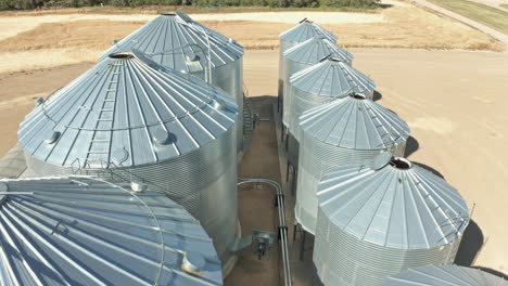 silos de grãos de aço para armazenamento