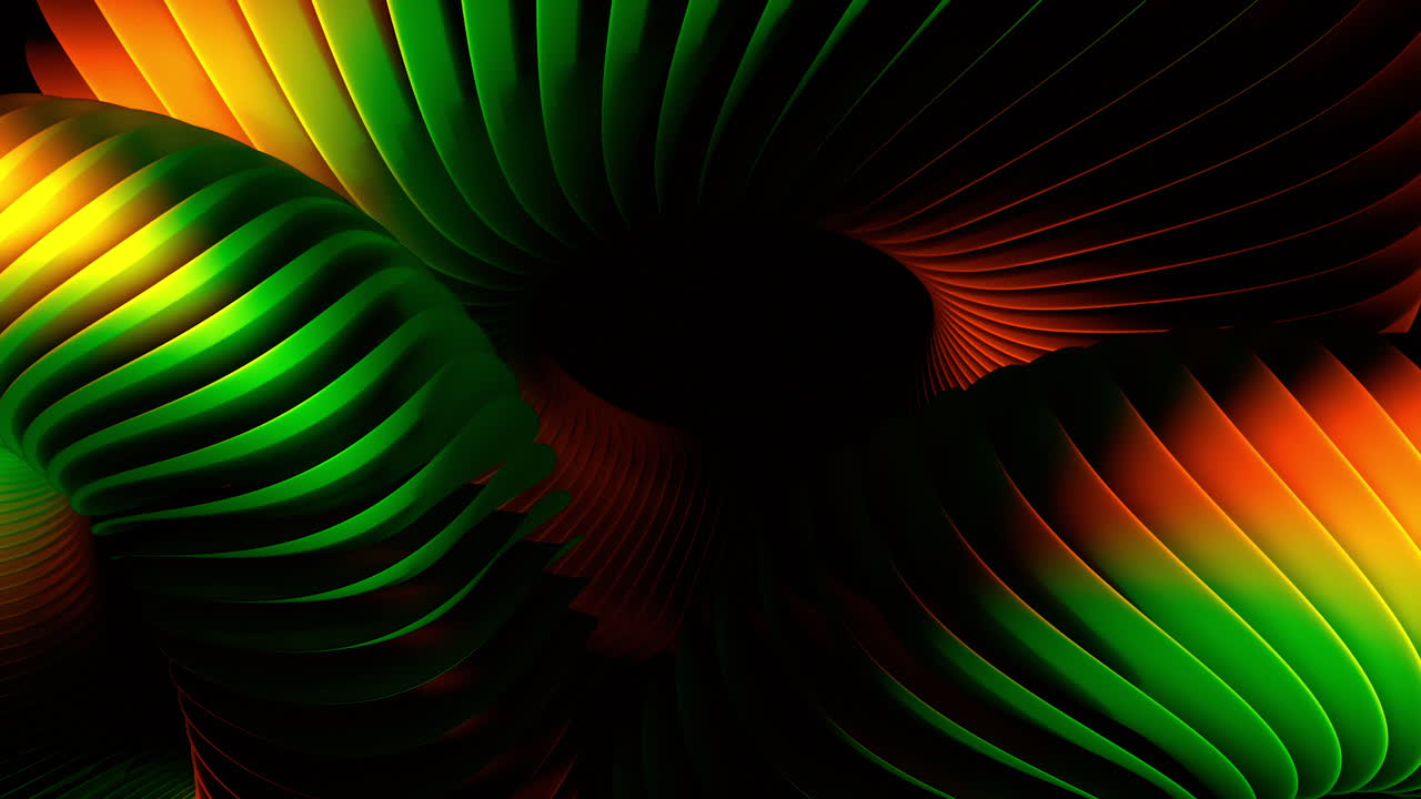 diseño de espiral 3d abstracto