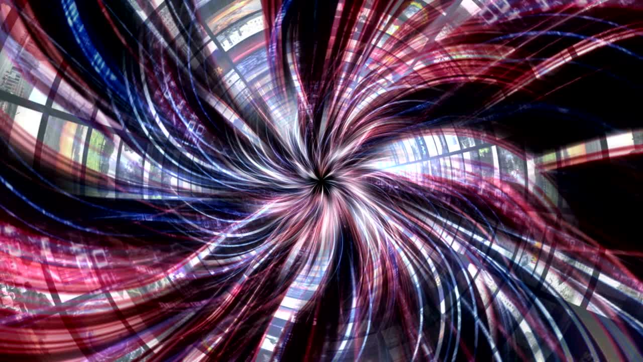 tecnología abstracta animación por cable