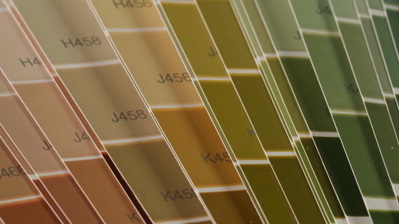 컬러 팔레트 스치