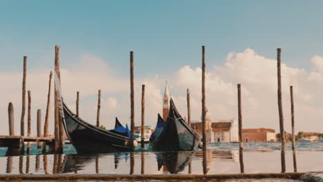 gondolas in venice