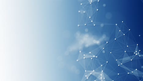 4k abstract plexus network background (loopable)