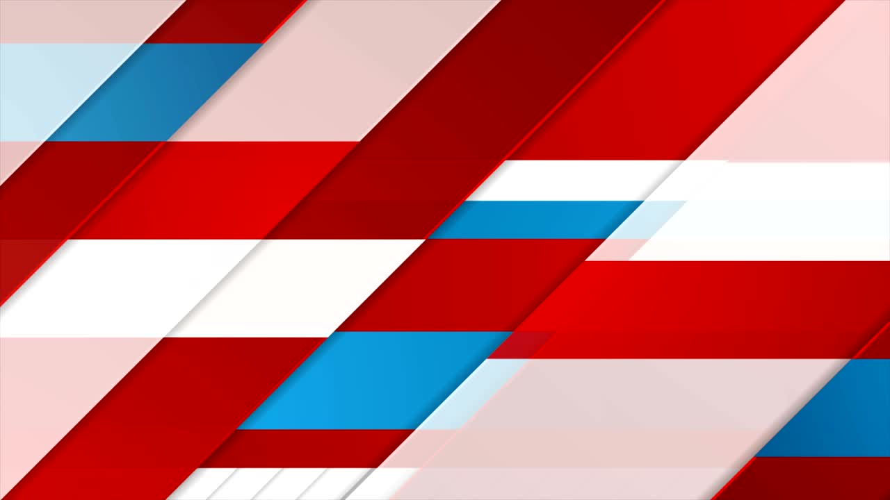 tecnología abstracta azul corporativa animación de video geométrica