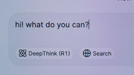 interfaz de chatbot